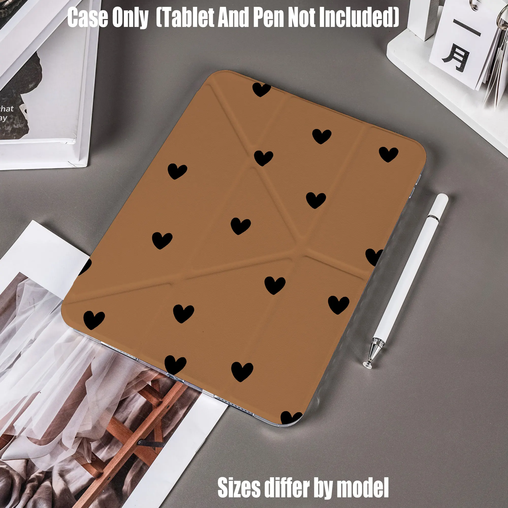 Slim Fit Premium TPU Tablet Cover, Shockproof Durable Lightweight Protective Case for iPad Samsung Huawei Honor Redmi Xiaomi