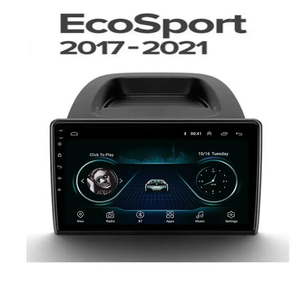 Android 13 Car Stereo Radio For Ford EcoSport Eco Sport 2017 - 2050 Multimedia Player DVD Autoradio Video CarPlay GPS Navigation