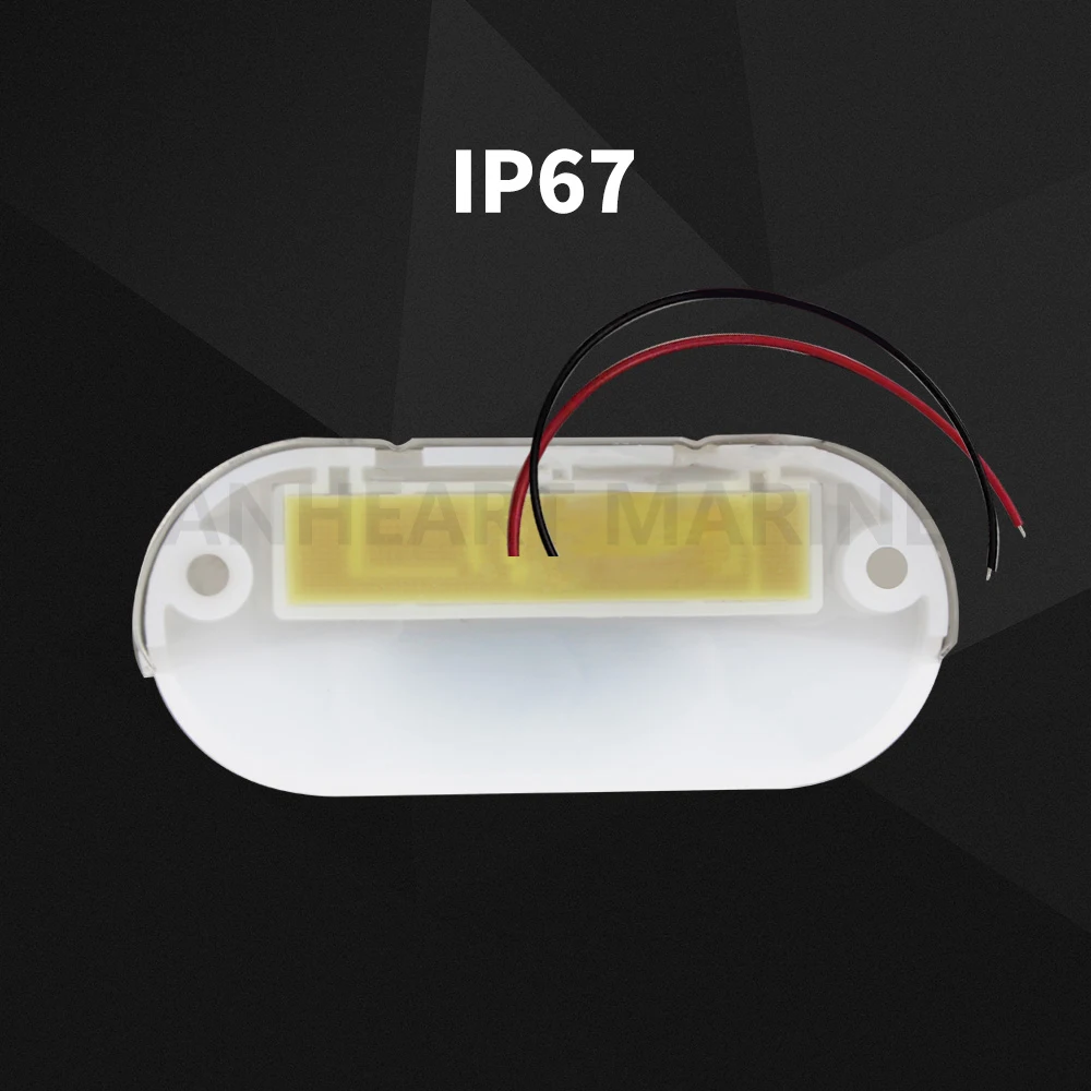 Luz LED de cortesía barco marino impermeable para remolque y pasarela - imagen 5