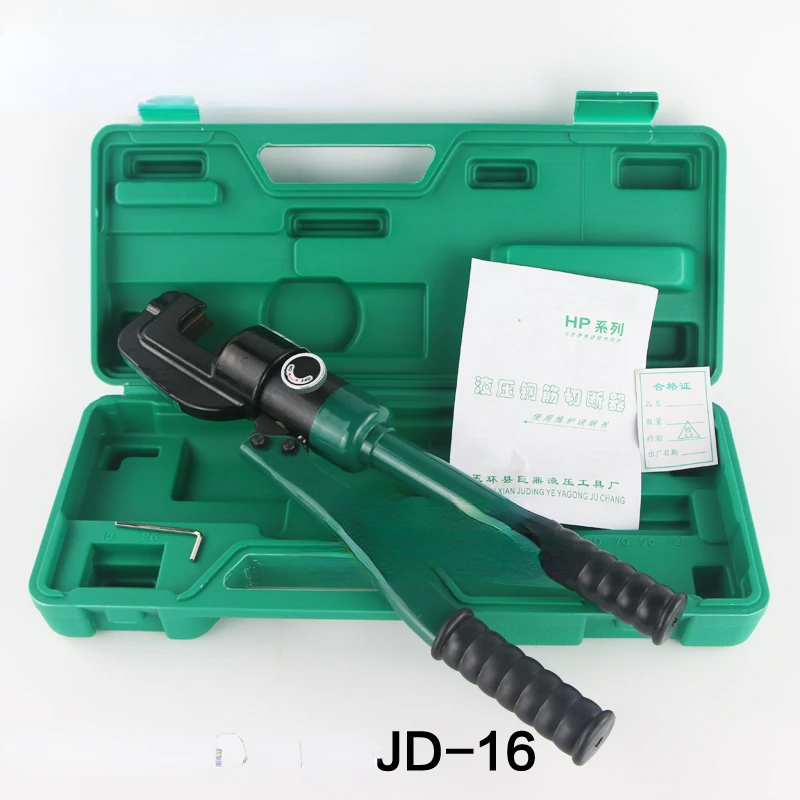 12mm-18mm Hydraulic Steel Cutter Hydraulic Tool Cutting Machine Steel Bar Cutter Manual Pliers Hydraulic Rebar Cutter 6T8T10T