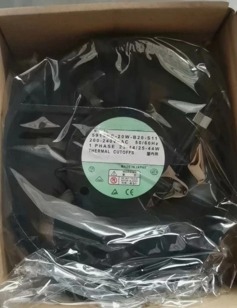 

Brand New 5915PC-20W-B20-S11 AC 240V 44W 17cm 17251 172x150x38MM 2-Terminals Cooling Fan Fast Delivey