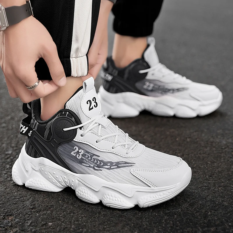 Zapatos de hombre, zapatillas de deporte, tenis masculinos, zapatos de lujo, entrenador informal para hombre, mocasines de moda transpirables, zapatos para correr para hombre