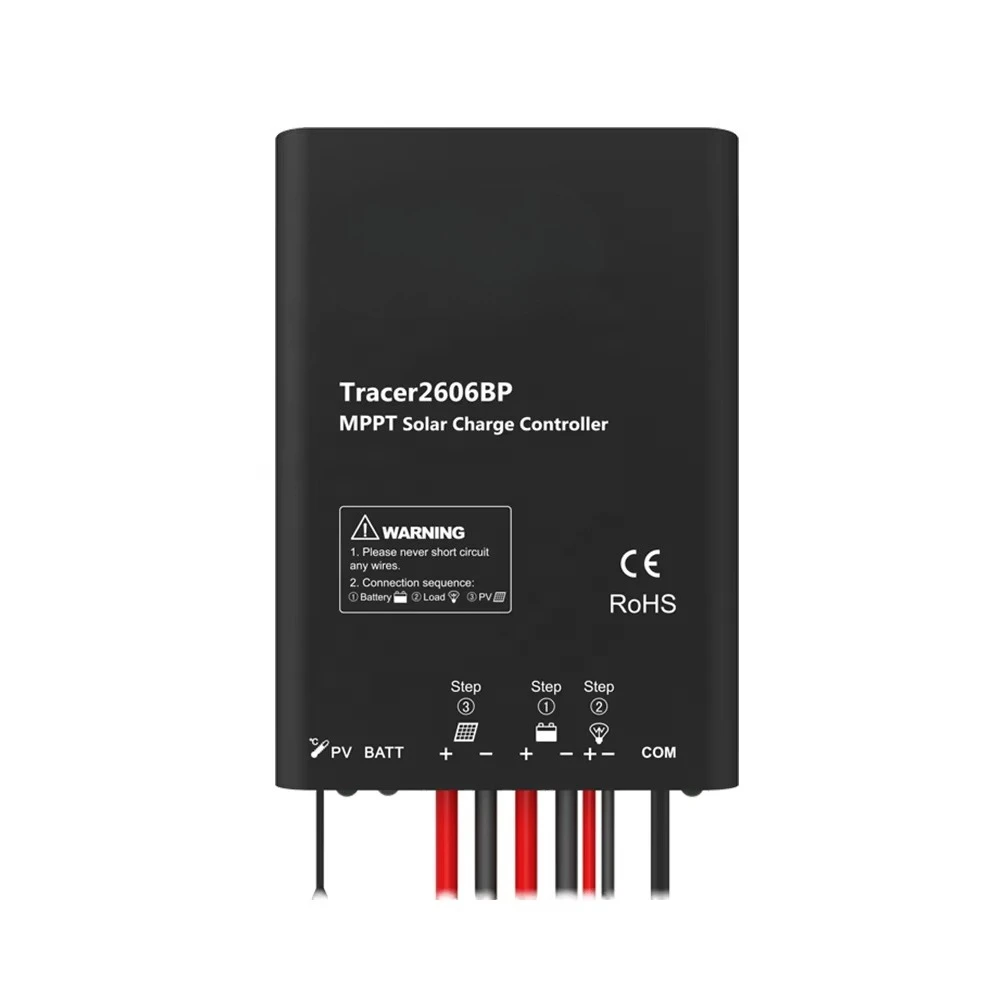 

2606BP 10A 12V/24V mppt Solar Lighting Controller IP67 Waterproof