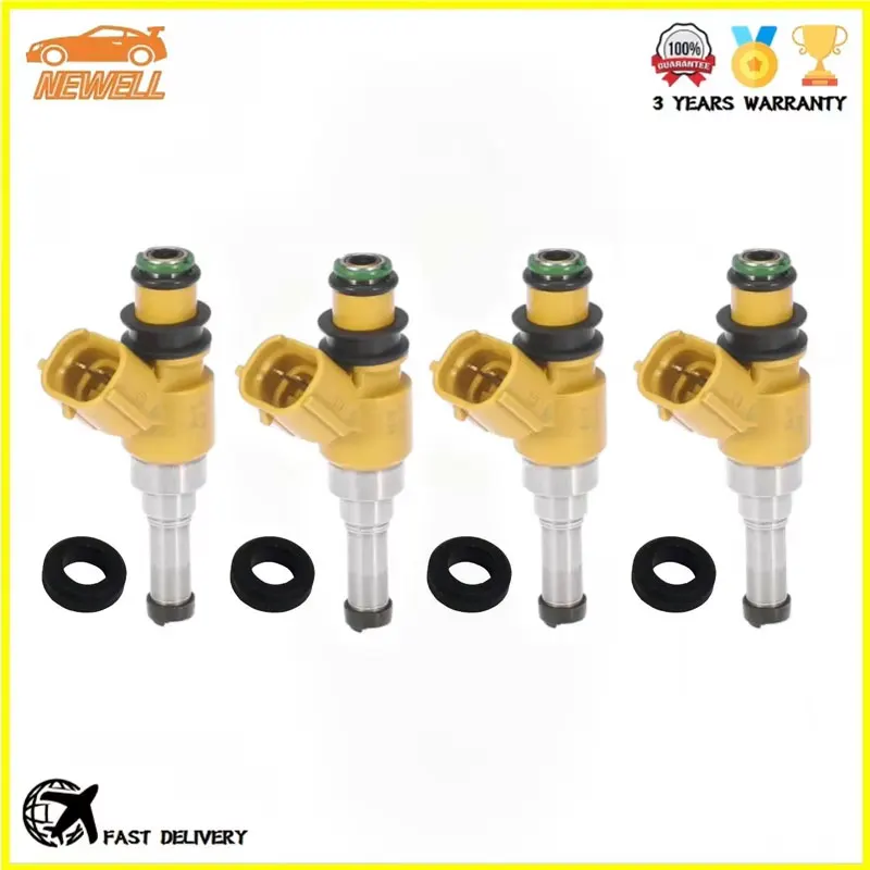 1/4pcs 49033-0034 490330034 Fuel Injector For 2015-2022 Kawasaki ZR900 Z900 297500-0640 2C0-13761-00-00 06-20 Yamaha YZF R1 R6