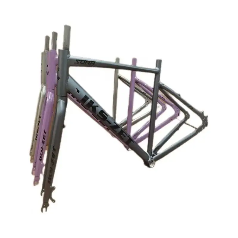 

Рама шоссейного велосипеда из алюминиевого сплава 700C, 450 мм, модифицированная рама велосипеда Melon, дисковый тормоз с аксессуарами для велосипеда в комплекте