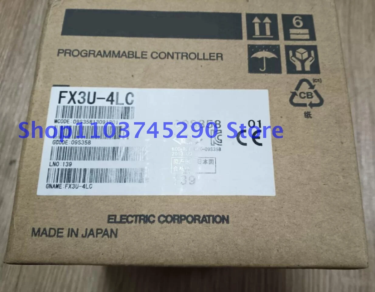 1PCS FX3U4LC FX3U-4LC In Box Original Fast Shipping New Brand PLC Module