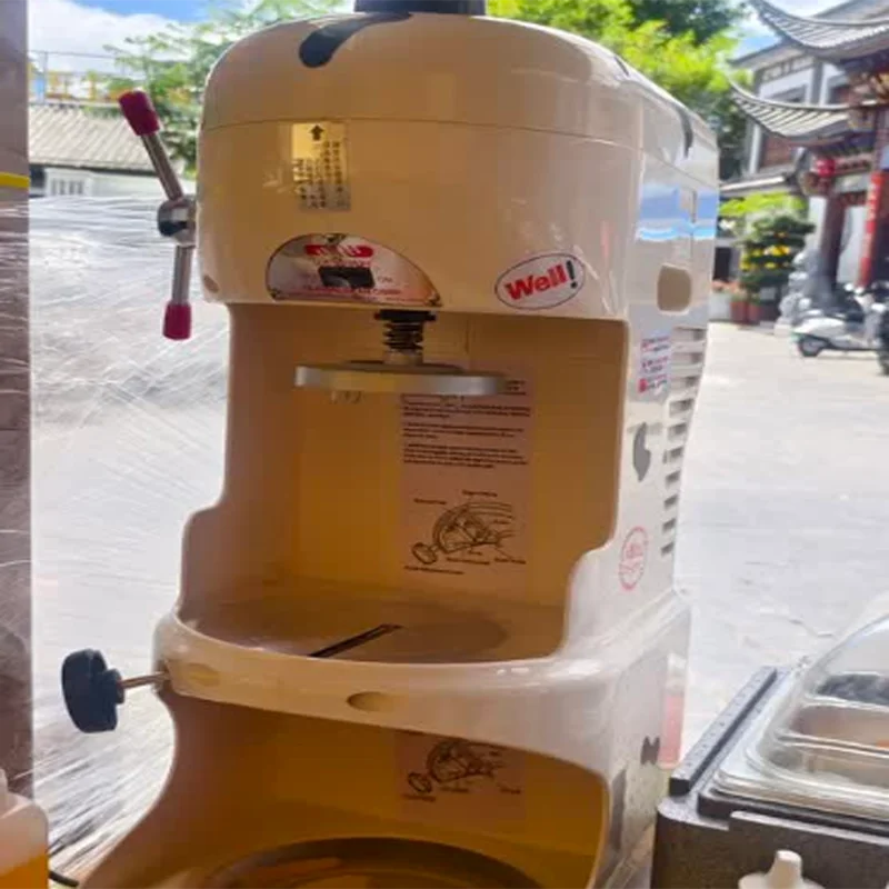 Commercial Soft Ice Making Machine 220V/110V Desktop Shaved Ice Snow Cone Maker
