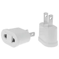 EU Plug Adapter Socket US To EU Plug Power Adaptor Converter American EU to US Plug Travel Adapter Sockets Charger Outlet