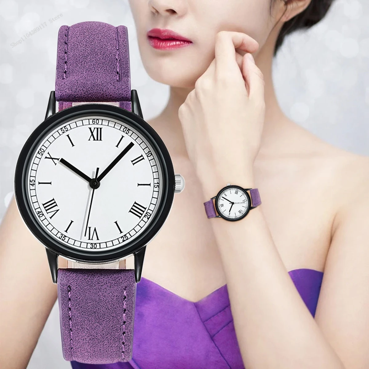 Luxury Women Watch Leather Casual Watches Ladies Quartz Wristwatch Clock Reloj Mujer Minimalist Fashion Quartz Wristwatches