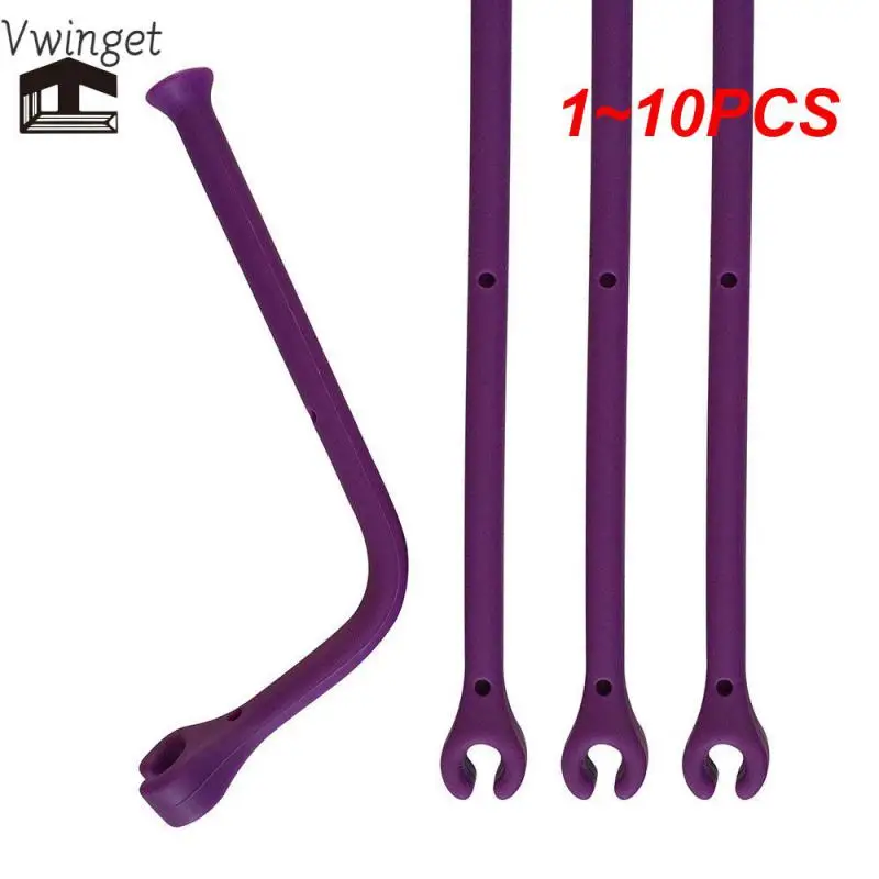 1~10PCS Wine Glass Clip Silicone Flexible Adjustable High Quality Washing Assistant Bar Kitchen Tools Red Wine Rack Purple