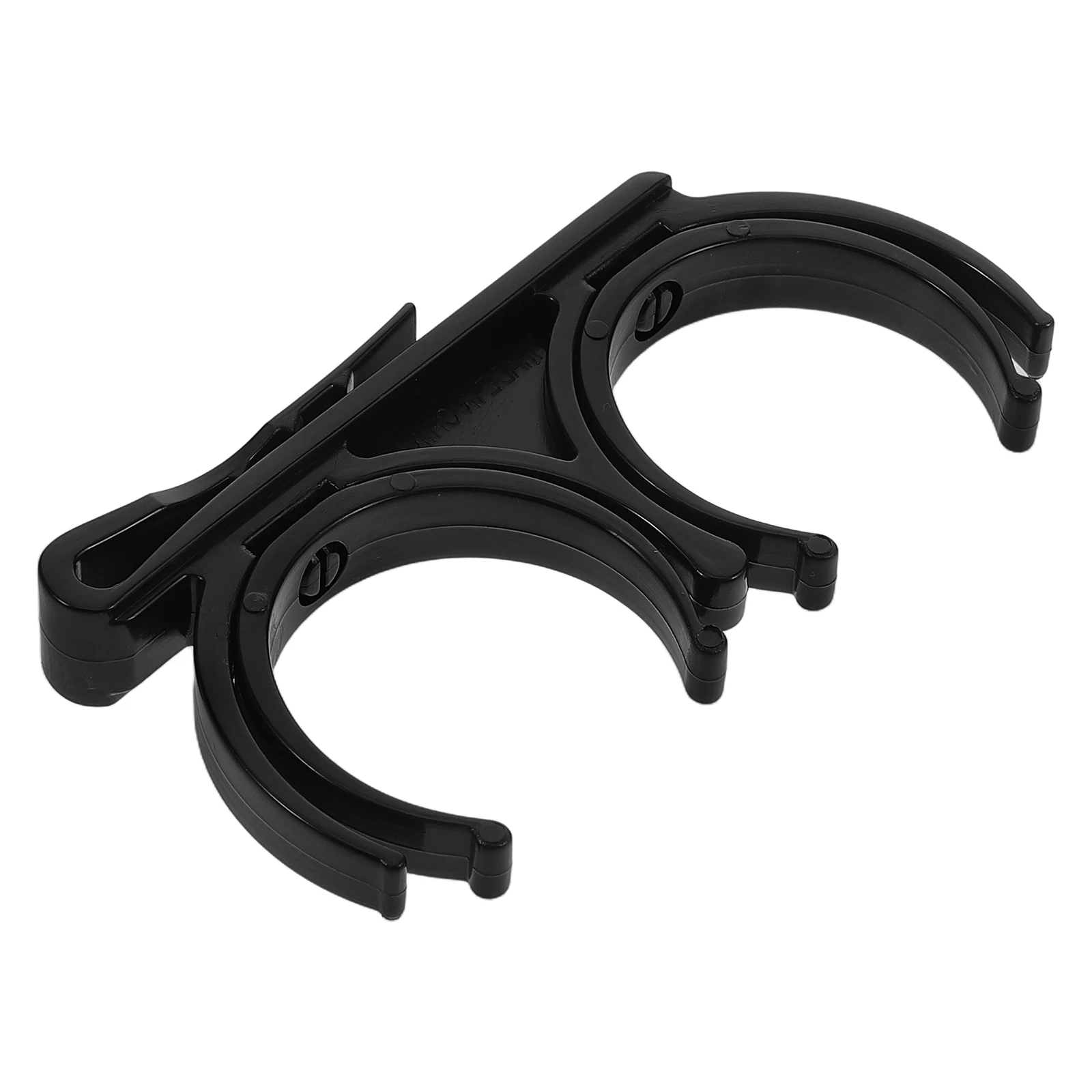 مشبك كرة جولف مزدوج قابل للدوران وقابل للطي وحامل بلاستيكي محمول لحزام حقيبة الجولف ومشابك قفاز منظمة سريعة الإصدار