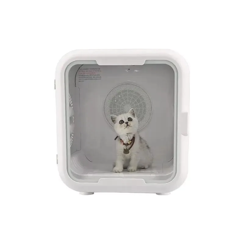 62L Intelligent Automatic Pet Drying Box with Disinfection and Negative Ion Functions Quick Hair Dryer for Cats and Small