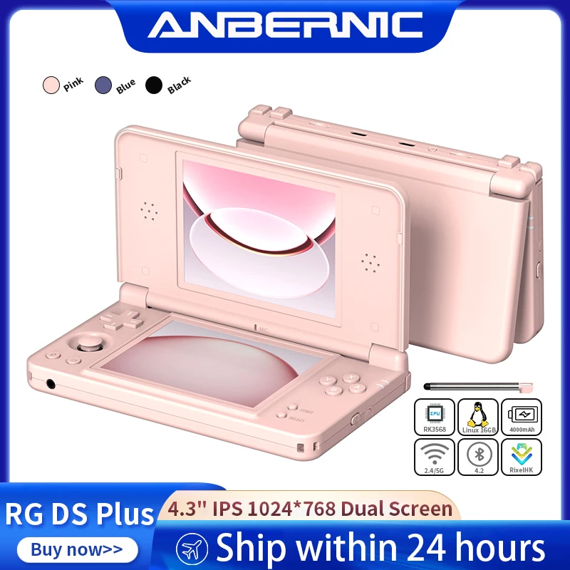 Anbernic RG DS Plus Handheld Game Console 4.3