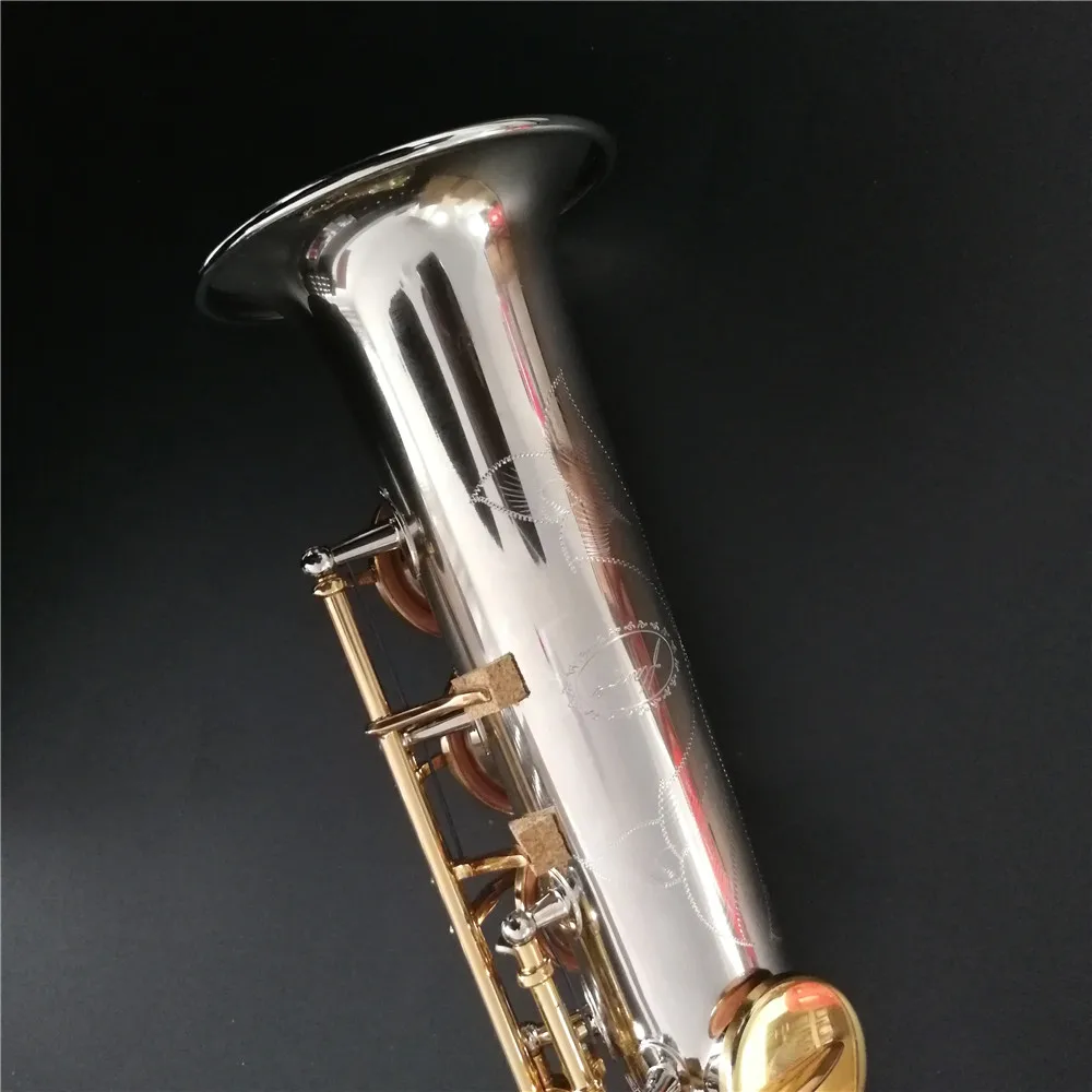 Silver Plated Body soprano Sax OEM Sax