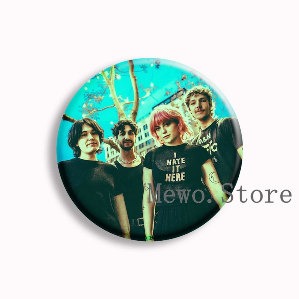 Indie Rock Band Wilt Soft Button Pin Grunge/Emo Band When No One's Watching Album Cover Brooch Badge Bag Decor Fans Collect Gift