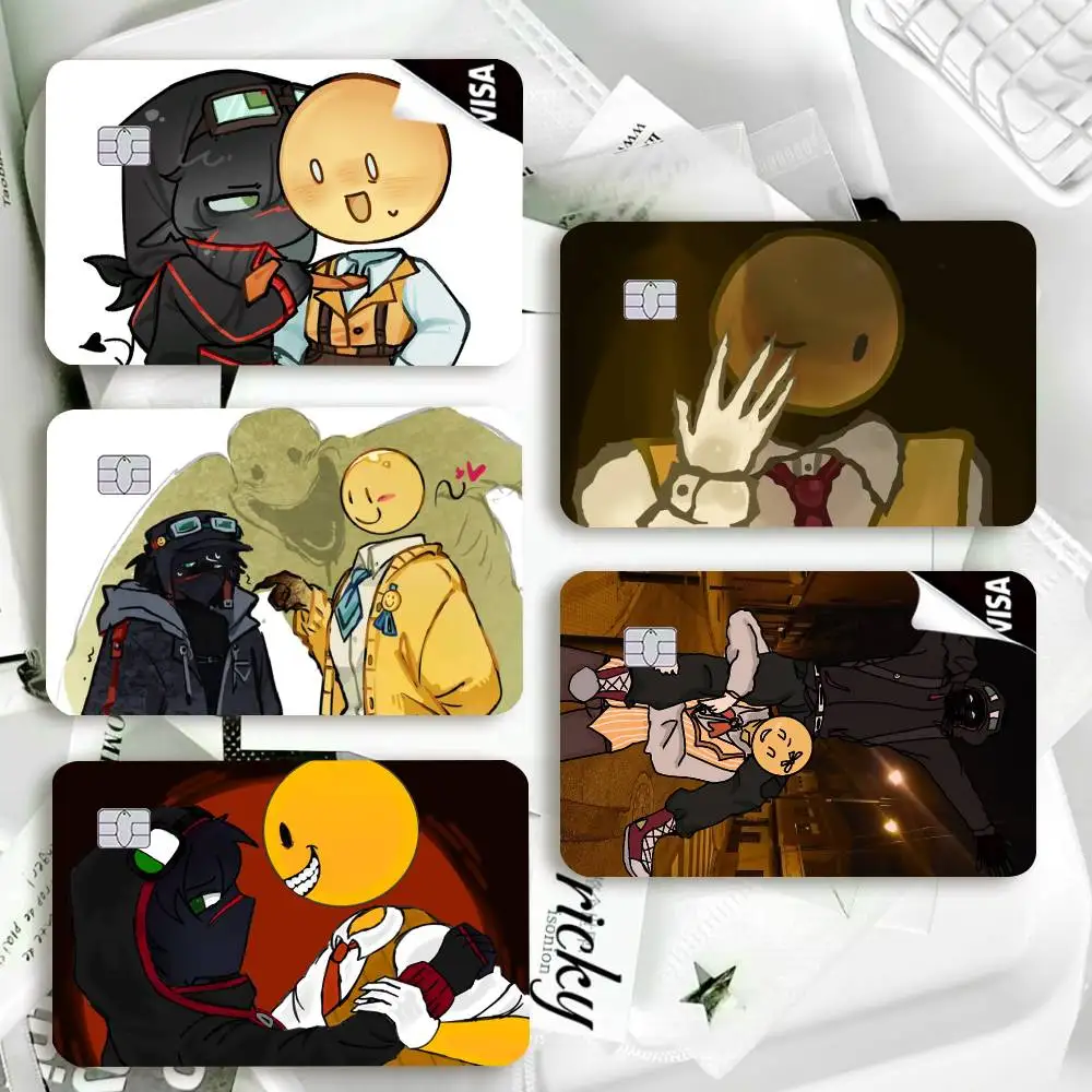 V-Verity T-Thatmob Custom Waterproof Film Skin Cover Credit Card Stickers Debit Front Bank Bus Pass