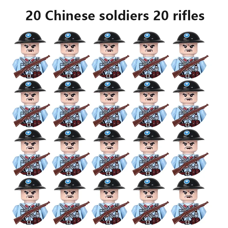 20 military action figures, gifts and toys from the Soviet Union, the United States, Britain, France, Japan, Canada and Italy. image 3