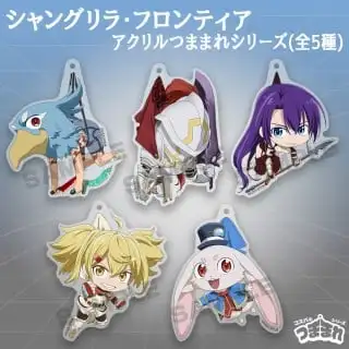 

Japan Cospa Goods Shangri-La Frontier Hanging Acrylic Pendants