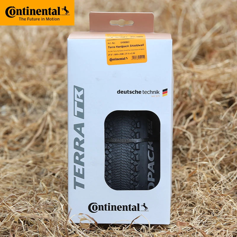 Continental MTB Tire 29 27.5 Terra Hardpack ShieldWall Anti Puncture Foldable Tyre Mountain Bicycle E-Bikes Tubeless Gravel Tire