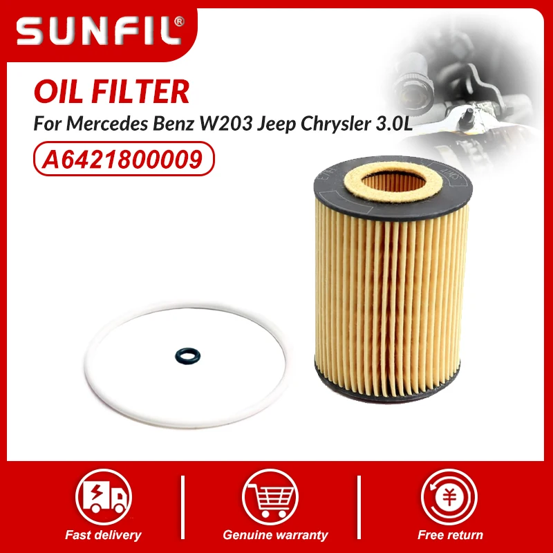 

A6421800009 Масляный фильтр для Mercedes Benz W203 W204 R251 W211 W212 W213 W164 W166 W463 X164 S212 C207 Jeep Chrysler 3.0L