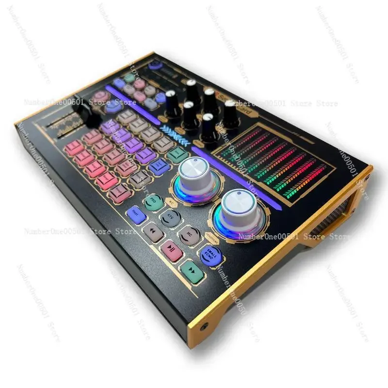 

N8 48V Digital Metal Audio Interface for Live Streaming - Compatible with Phone, PC, Karaoke & Broadcasting