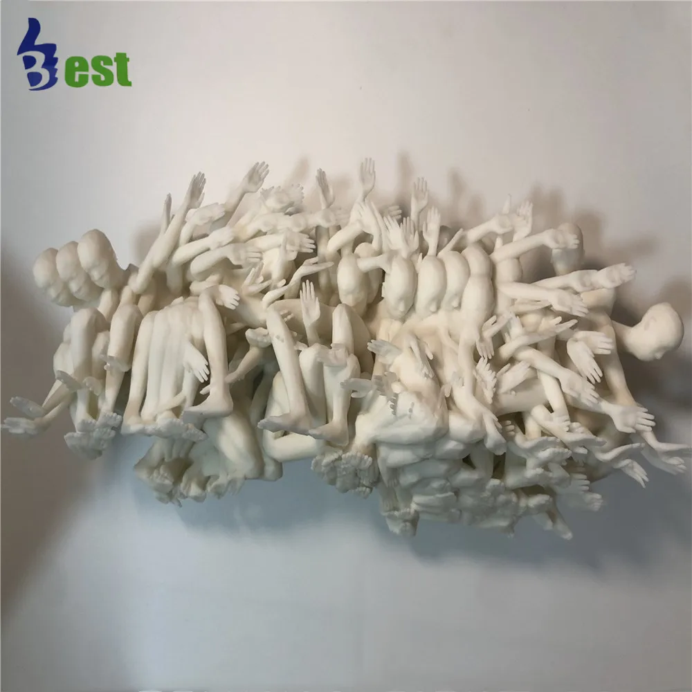 Custom Plastic Rapid Prototyping service vacuum casting silicone molding Casting molds for resin molds