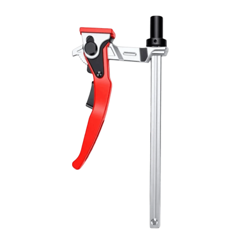 Quick Ratchet Mechanism Bench Dog Clamp Vertical Surface Extended Dog End Hold Down Clamp Workbench Clamp Guide Rail Table