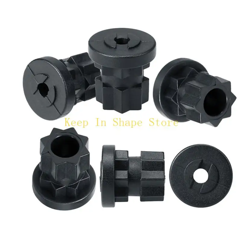 U1JC 2Pcs Kayak Base Mount Track Base Canoe Boat Fishing Rod Holder Mount Rack Nylon Mounting Base Gear Adapter Support Parts