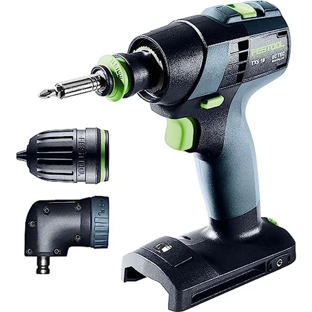 

Cordless Drill Driver Compact 18V Screws with LED Light & Bit Holder FastFix Interface & Quick Change Attachments Impressive