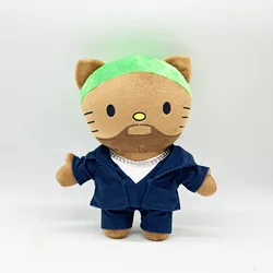 Hello Kitty as Frank Ocean Plush Doll Plushies Stuffed Toys Cute Kids Boys Girls Christmas Gifts