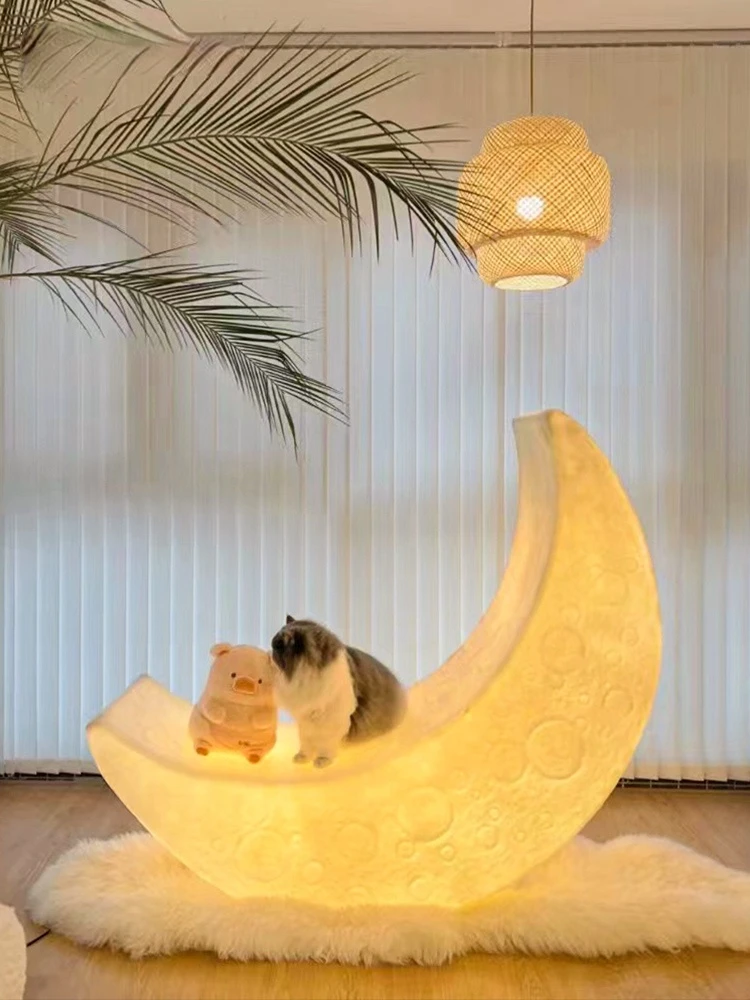 Moon lamp chair lamp interior decoration sofa