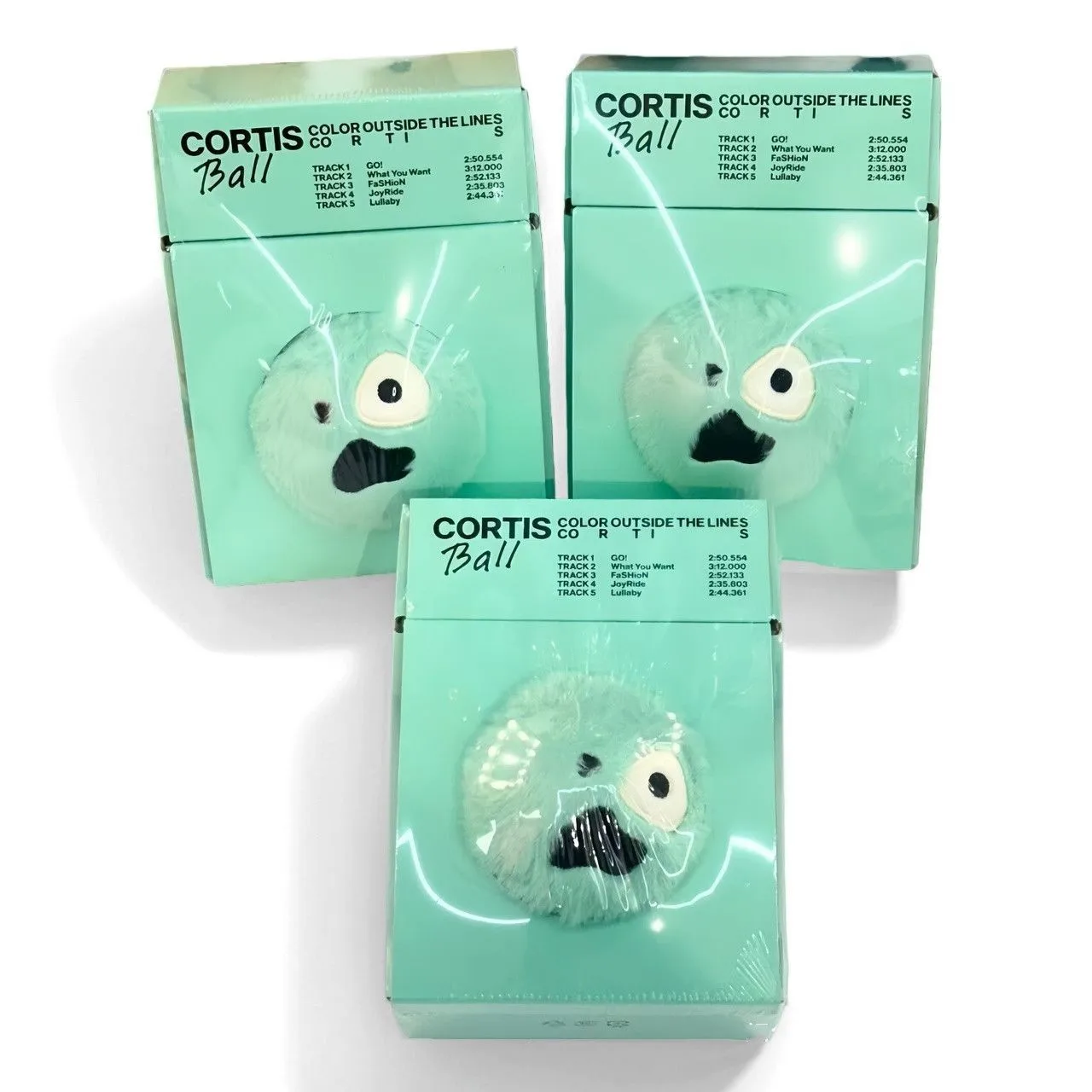 Heiß begehrte Cortis Ball Plüschpuppe, ungeöffnet, weiches Plüschtier, Schlüsselanhänger, Taschenanhänger für Erwachsene, kreative Sammlung, Heimdekoration – Detail 5