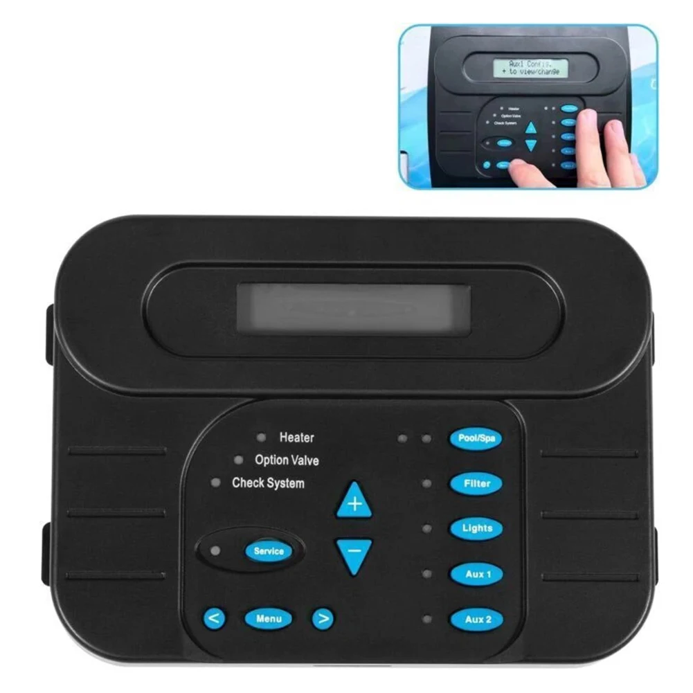 SEWS-Control Board Replacement For Hayward/Generic GLX-LOCAL-P-4 P-4 Local Display Controller- Keypad Service Kit Included