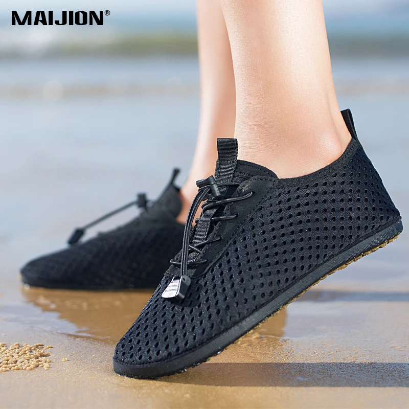 النساء بيرفوت شاطئ أكوا أحذية الرجال سريعة الجافة أحذية مقاومة للانزلاق أحذية رياضية مائية لركوب القوارب التجديف تصفح السباحة