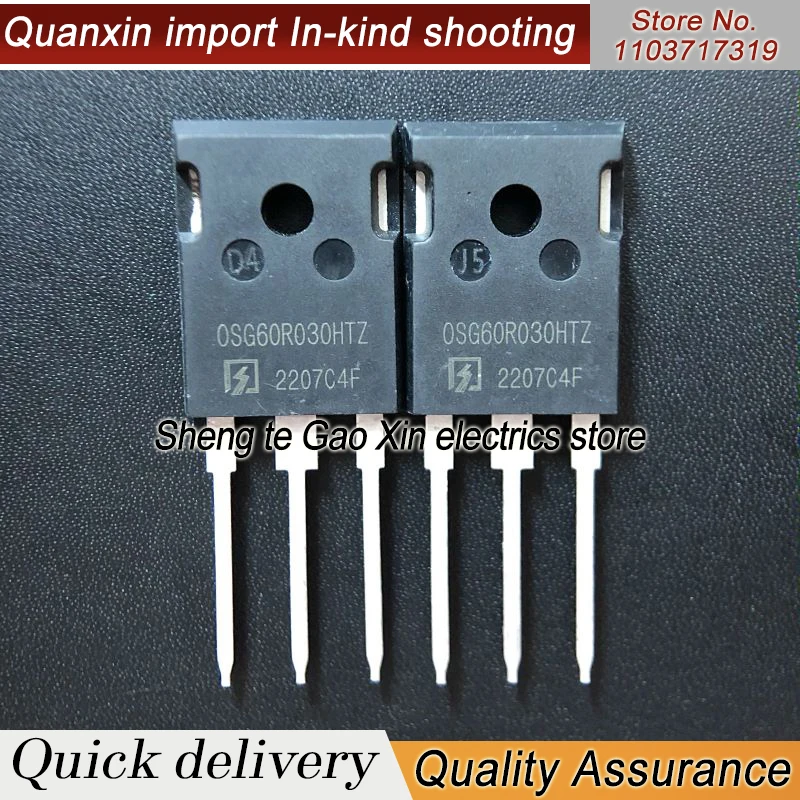 5PCS-10PCS  OSG60R030HTZ OSG60R030H   600V91A Best Quality Stock