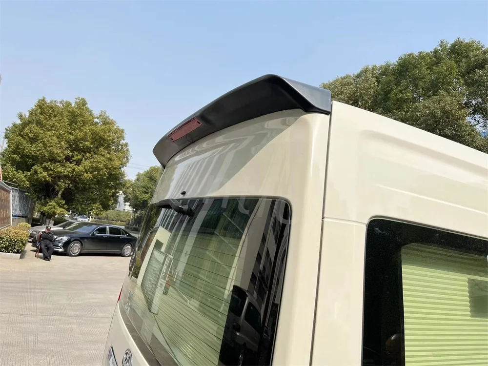 Dakspoiler Voor Toyota Hiace 2019-2022 Abs Plastic Unpainted Primer Kofferbak Wing Lip Spoiler Auto Styling decoratie