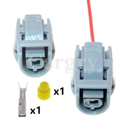 1 takım 1P 6189-0445 araba modifikasyonu soket parçası 90980-11428 otomatik su sıcaklık sensörü elektrik kablosu mühürlü konnektör