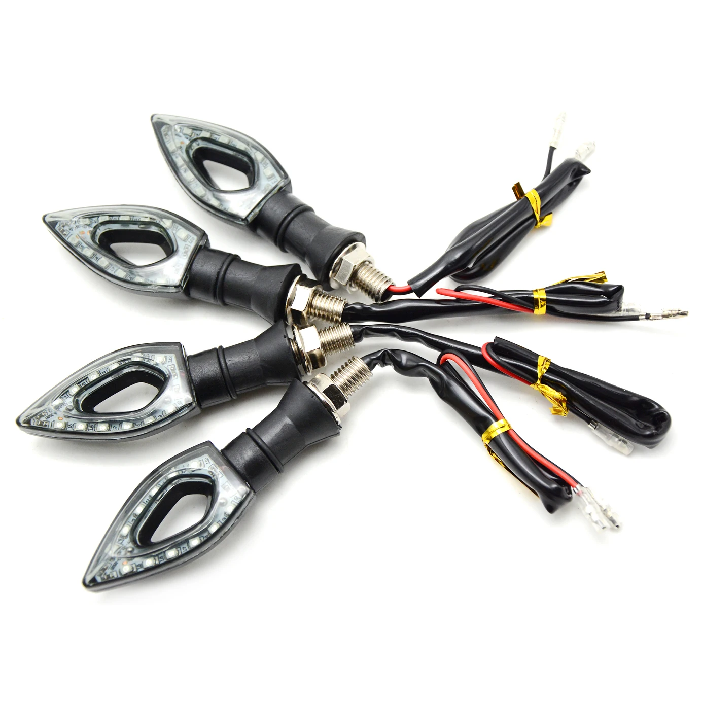 Universal LED Motorcycle Turn Signal Indicators Lights/lamp FOR honda CB 599 919 400 CB600 HORNET CBR 600 F2 F3 F4 F4i 900