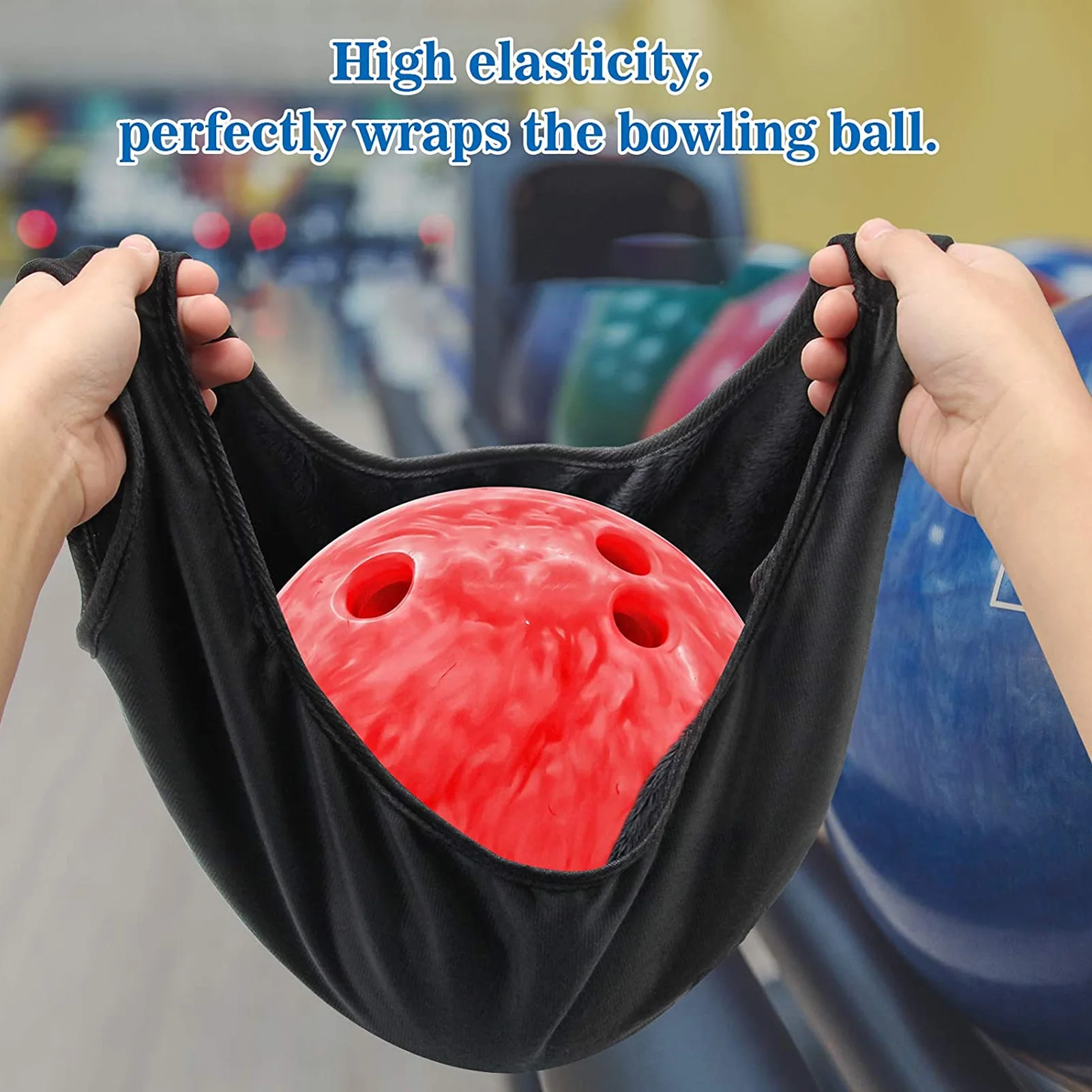 Bowling Ball Carry Bag See Saw Polisher Cleaner Towel Storage Case Cleaning Bowling Ball Carry Polisher Holder Ball Cleaning