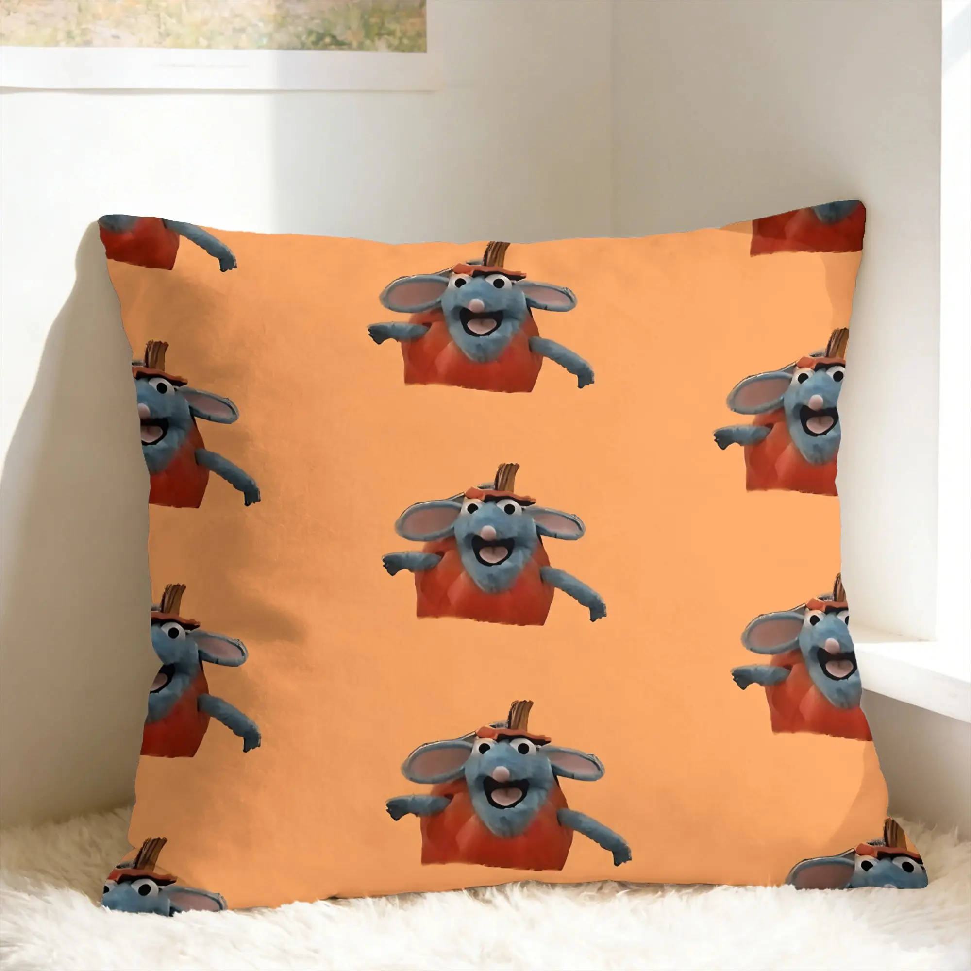 Tutter- B-Bear In The Big Blue House Pillow Case  Comfy Pillow Cover Cute Funny Pillowcases For Sofa Car Home Decor