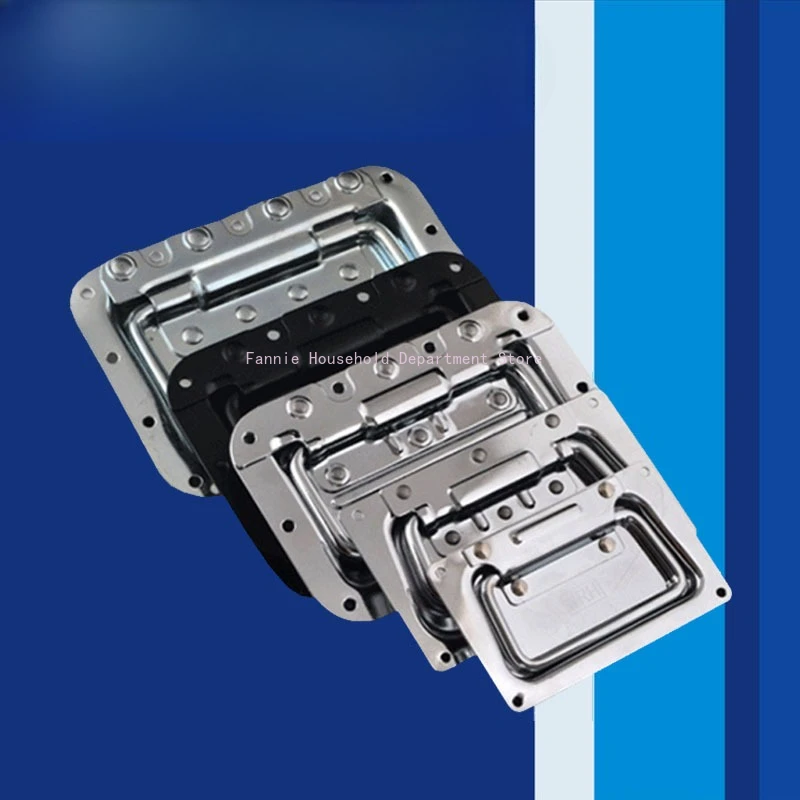 

Ручки и защелки для контейнеров из нержавеющей стали, хромированные ручки для инструментальных ящиков, фурнитура для мебели