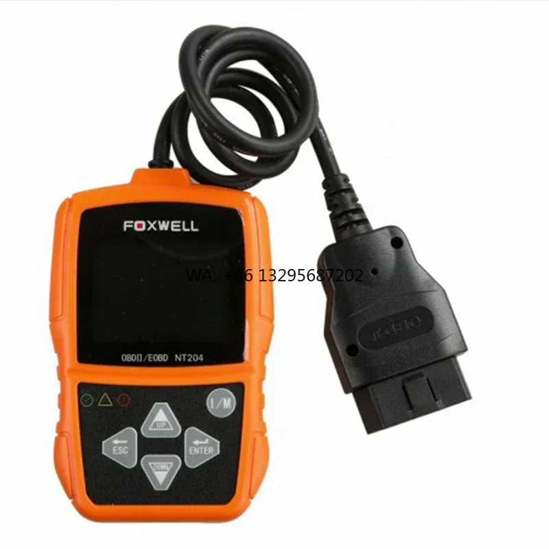 

Best Quality FOXWELL NT204 OBD2 CAN Diagnostic Tool Fault Code Reader Multi-languages Available