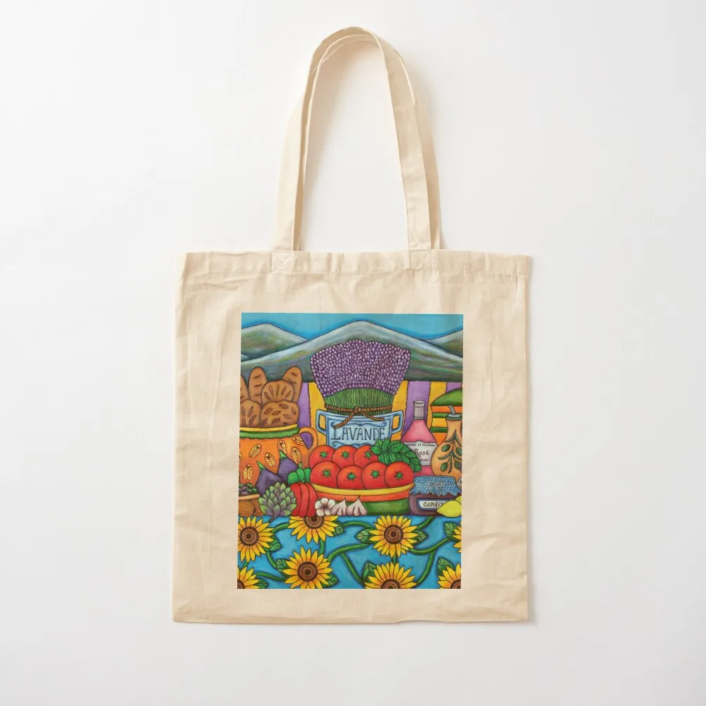 

Flavours of Provence Tote Bag tote bags men shoping bag Canvas Tote Bag