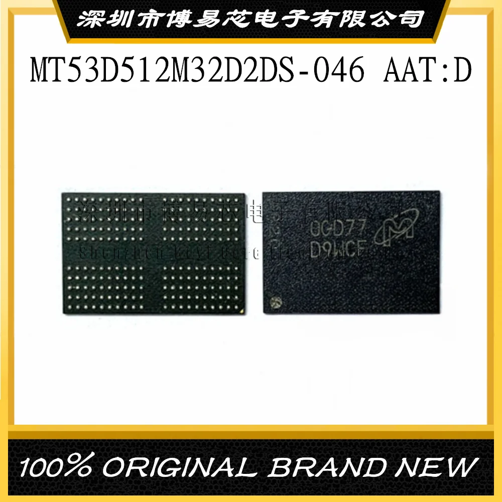 

D9WCF MT53D512M32D2DS-046 AAT:D 200 Ball 2G LPDDR4 4266Mbps