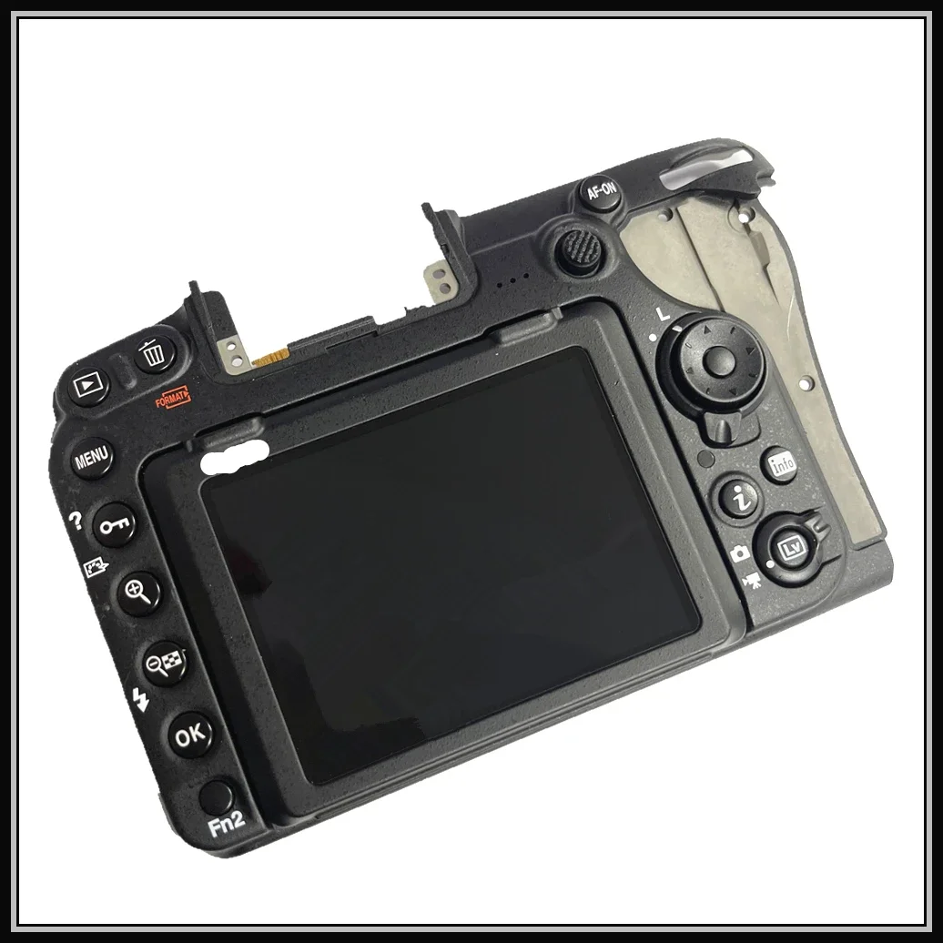 NEW For Nikon D500 Back Cover Rear Shell Case with LCD Button Flex cable FPC Camera Repair Spare Part