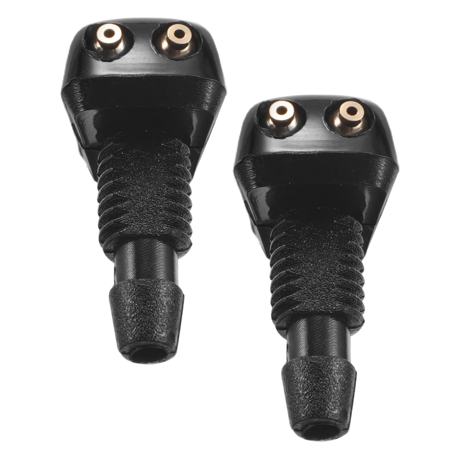 

2 Pcs Windshield Washer Nozzles Plastic Car Front Spray Water Wiper Cleaning Tools Efficient Precision Crafted Easy Installation