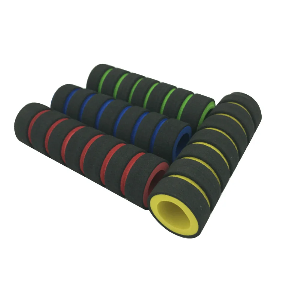 

2pcs Bicycle Handlebar Grips Fit Standard Straight Stunt Scooter Non-Slip Vibration Absorbing Grip Cover For Mountain Bike