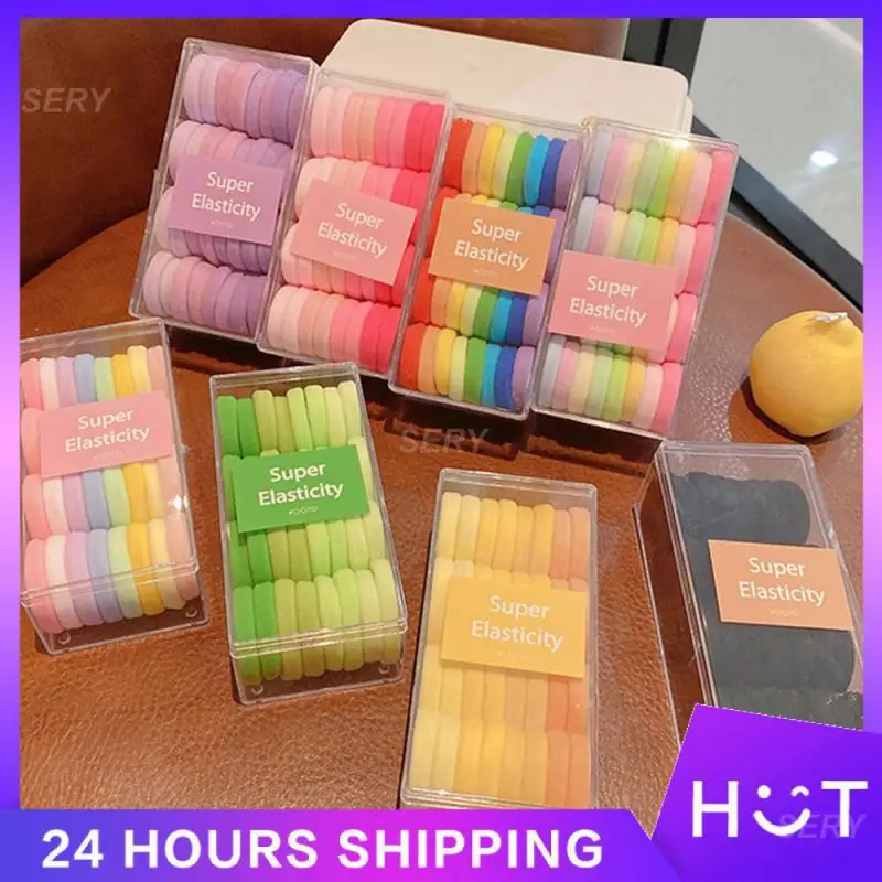 New Arrival Comfortable Premium Quality Stylish Hair Ties For Trendy Hairstyles Colorful Must-have Hair Ties Durable