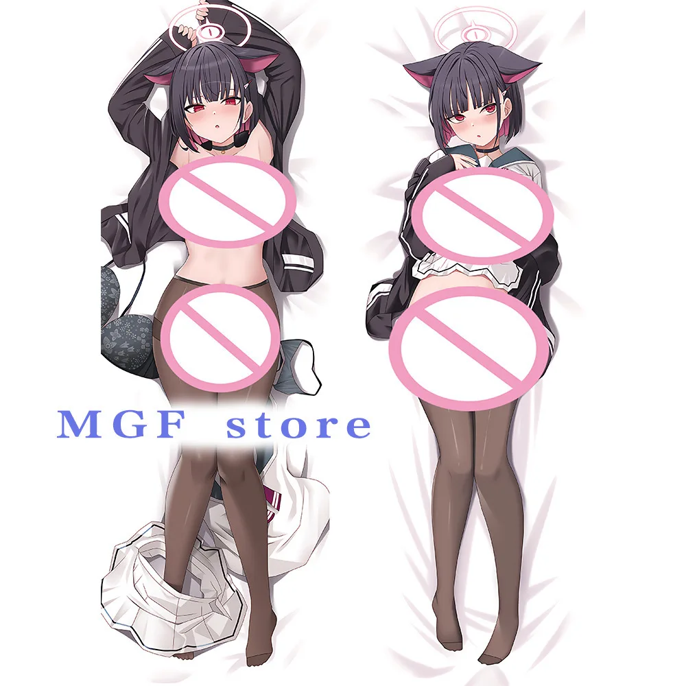 Kyouyama Kazusa Blue Archive Otaku Hot Anime Dakimakura Body Pillowcase Double Sided Printed Kinky Cosplay Costume Cushion Case