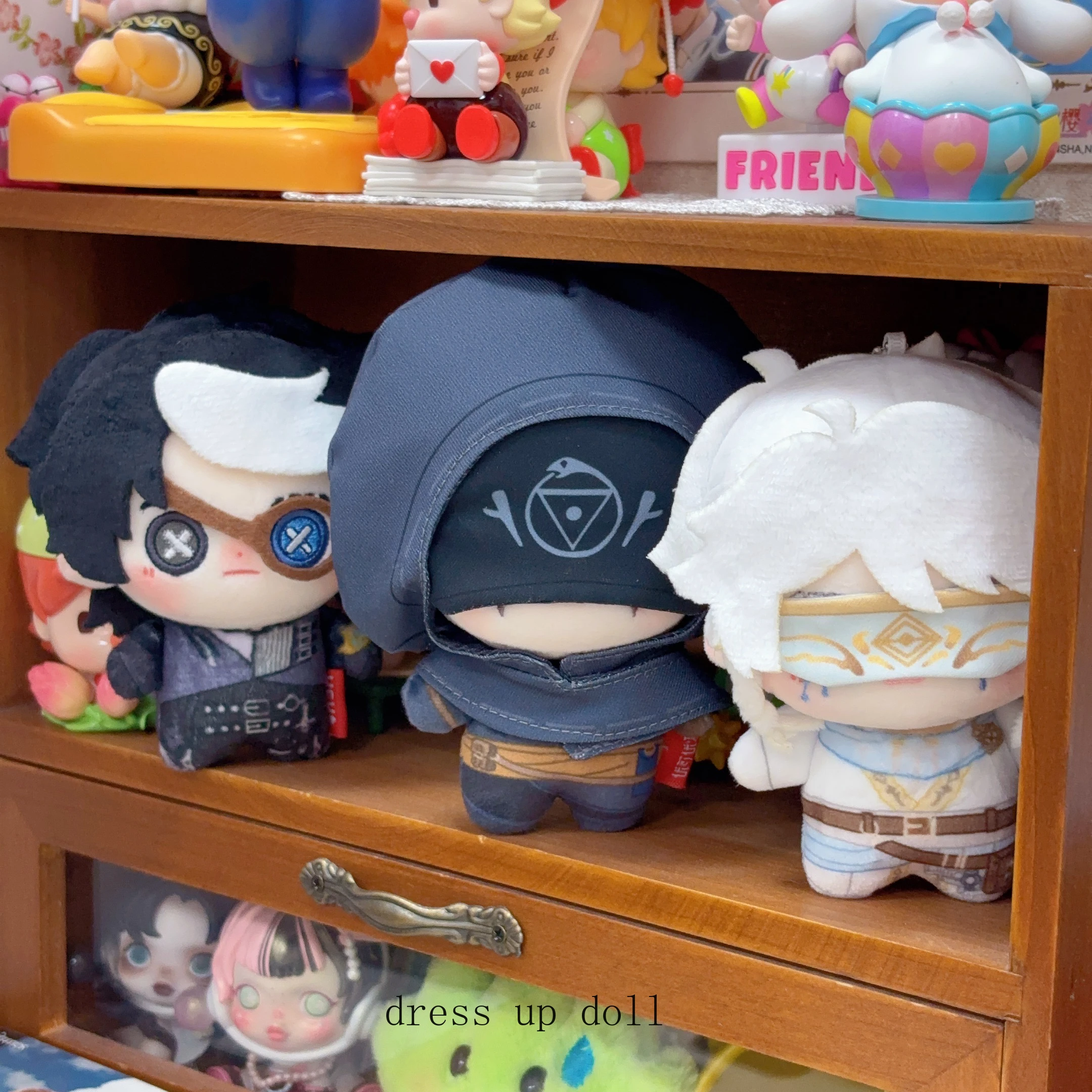 10cm Eli Clark Seer Attributes Doll Game Identity Ⅴ Cartoon Plush Print Starfish Body Pendant Original Toy Figures Gifts